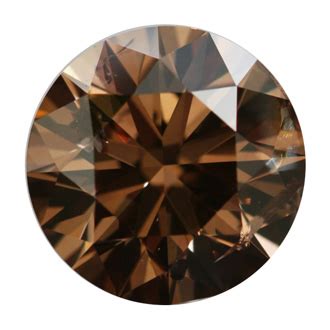 brown diamond fancy dark orangy brown  carat id