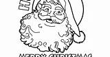 Coloring Pages Train Fe Santa Template sketch template