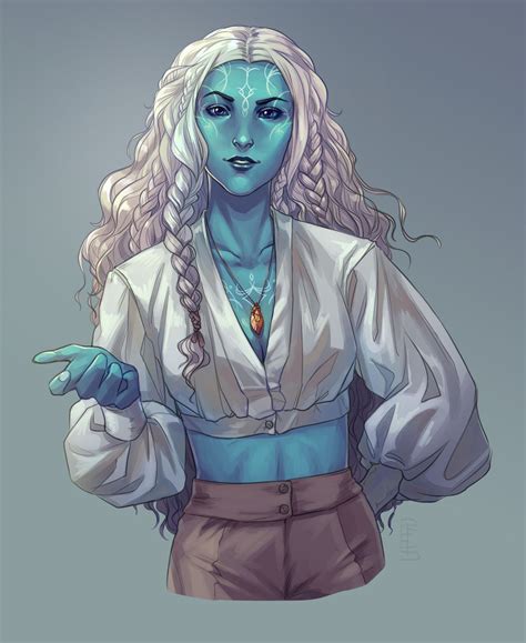 commission piece  time  air genasi named hava  commissions   closed
