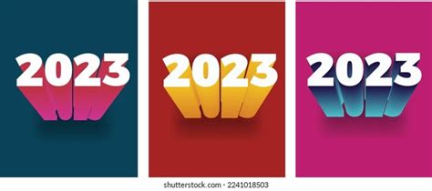 year  paper typography stock vector royalty