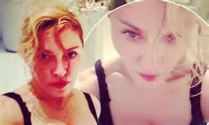 Madonna Goes On Instagram Rampage Uploading Busty Selfies