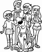 Scooby Doo Coloring Pages Family Cartoon Drawing Coloriage Gang Scoubidou Lego Wecoloringpage Printable Different Color Print Getdrawings Monster Daphne Clipartmag sketch template