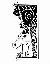 Coloring Pages Mystical Creatures Unicorn Mythical Golden Creature sketch template