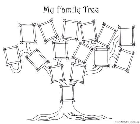 printable blank family tree