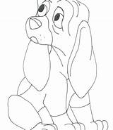 Hound Fox Coloring Pages Basset Dog Sheets Printable Color Disney Drawing Coon Dogs Cartoon Puppy Kids Getdrawings Characters Drawings Choose sketch template