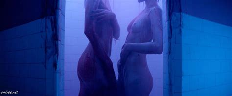 jena malone abbey lee and bella heathcote nude from the neon demon
