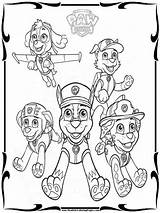 Paw Patrol Coloring Pages Printable Print Easter Tracker Chase Christmas Sea Halloween Kids Drawing Sheets Thanksgiving Realistic Pet Clipart Colouring sketch template