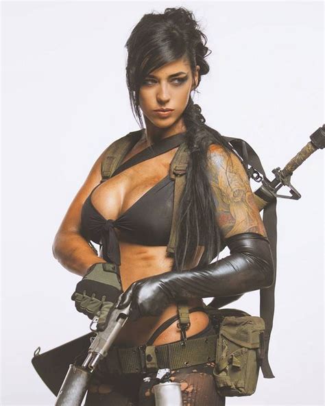 sign  warrior woman military girl alex zedra