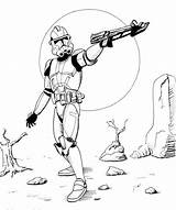Stormtrooper Trooper Szturmowiec Kolorowanki Bestcoloringpagesforkids Clone sketch template