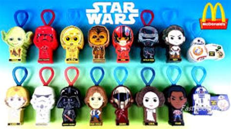 a look at the mcdonalds star wars the rise of skywalker happy meal toys