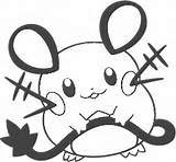 Dedenne Coloriages Hoopa sketch template
