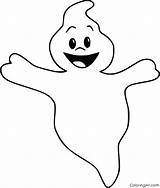 Ghost Coloring Scary Coloringall sketch template