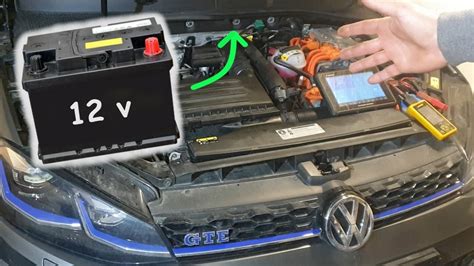 volkswagen gte  battery change audi tfsi hybrid  youtube