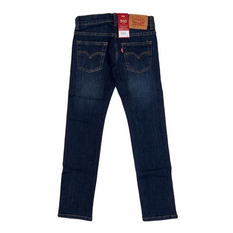 Levis Jeans 510 Skinny Bimbo Denim Medio Mascheroni Sportswear