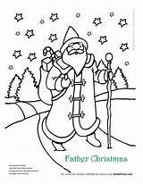 Father Christmas Coloring Pages Drawing Santa Printable Color Print Paintingvalley Getcolorings Times Col sketch template