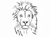 Lion Head Realistic Coloring Pages Paint Eshop Stickers Wall Template sketch template