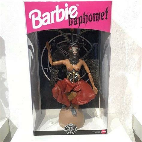pin by angie condery on comics and collectables baphomet barbie