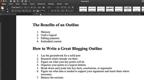 key word outline template  page   key word outline