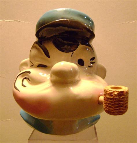 vintage 40 s popeye sailor comic character bank from