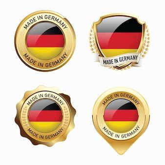 vector   germany labels