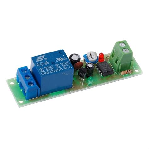 ne relay dc  timer adjustable delay turn   switch time delay relays module