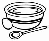 Bowl Mixing Drawing Dough Getdrawings Into Ll Learn sketch template