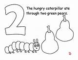 Coloring Caterpillar Hungry Very Pages Kids Colouring Printable Food Sheets Awesome Print Everfreecoloring Story Drawing sketch template