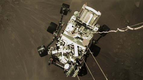 photos show nasa perseverance rover landing on mars the new york times