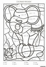 Magique Addition Ce1 Cm1 Ce2 Coloriages Multiplication Soustraction Elephant Magiques Reine Neiges Tracteur Graphie Chiffre Codé Cm2 Difficile Jecolorie Danieguto sketch template