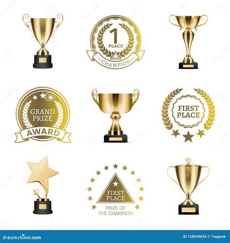 grand prize winner collection vector illustration stock vector illustration  event pedestal