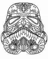 Mandala Trooper Storm Wars Star Coloring Mandalas Topcoloringpages Pages sketch template