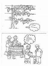 Vendemmia Uva Maestrarenata Libricino Pigiatura Illustrazione Mazzo Foglie Bicchiere Decorate sketch template
