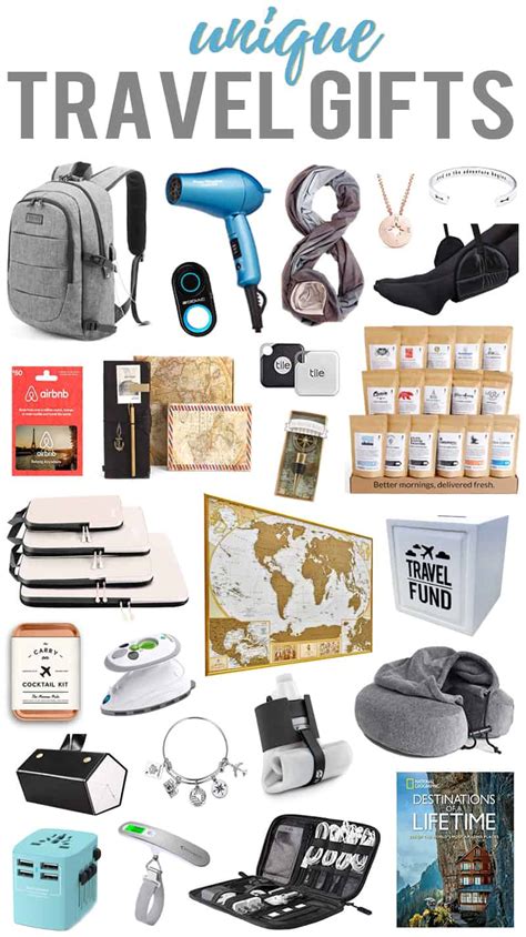 unique travel gifts  cool world travelers