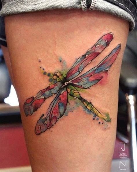 35 Cute And Sexy Dragonfly Tattoo Designs Watercolor Dragonfly Tattoo