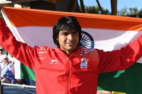 asian games neeraj chopra named india s flag bearer for