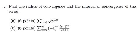 Solved Does The Following Sequence Converge Or Diverge I