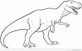 Rex Druku Tyranozaur Kolorowanki Kolorowanka Tyrannosaurus Jurassic Wydruku Tsgos Dinozaury Dinozaur sketch template