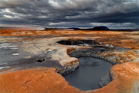 namafjall namafjall geothermal area boiling mudpools  flickr