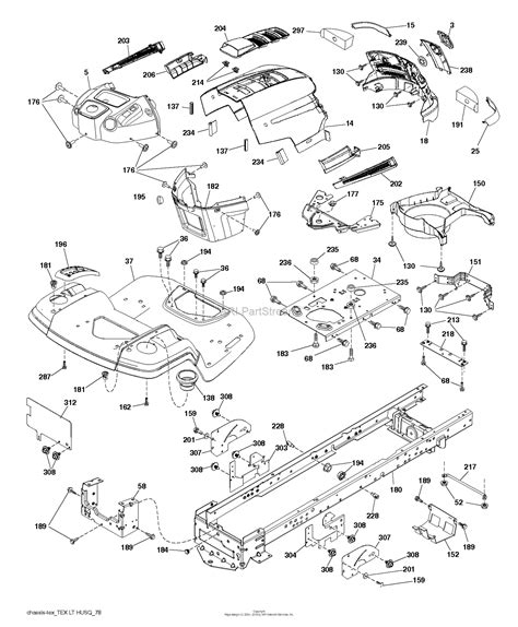Husqvarna Ts 138 96041036701 2015 07 Parts Diagram For Chassis 74090