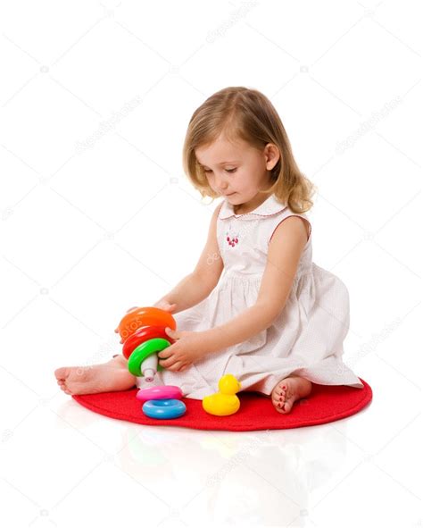 girl playing stock photo  olgasweet