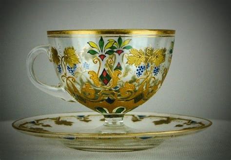 Moser Cup And Saucer Dec 14 2014 Fine Arts Auctions Llc In Ca