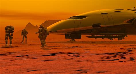 mars landing  sevein bryce science fiction