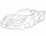 Ferrari Fxx Onlinecoloringpages Colorironline sketch template