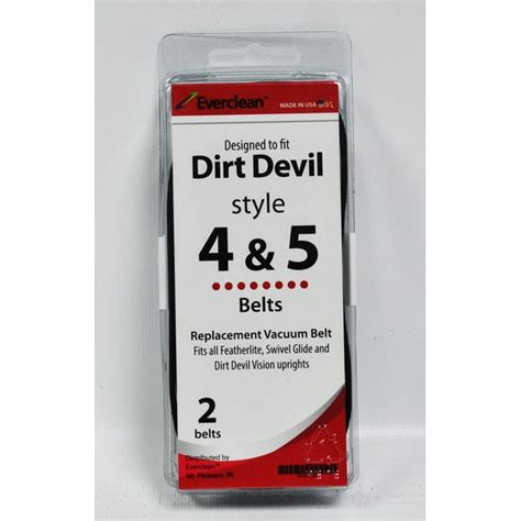 generic dirt devil style    vacuum belts  pack walmartcom walmartcom