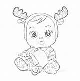 Cry Babies Coloring Pages Baby Doll Dolls Interactive Filminspector Articulated Fully Arms Each Head Has sketch template