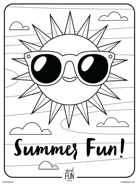 view summer coloring kindergarten pics animal coloring pages