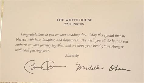 newly married nigerian couple receives congratulatory letter from michelle