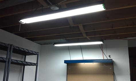 retrofitting  shop lights  leds homelectricalcom