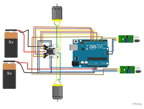 follower robot  arduino uno project  code circuit required components