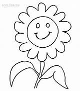 Smiley Face Coloring Pages Kids Smiling Happy Printable Faces Flower Drawing Cartoon Sheets Flowers Expressions Cool2bkids Outline Clipart Emoticons Facial sketch template